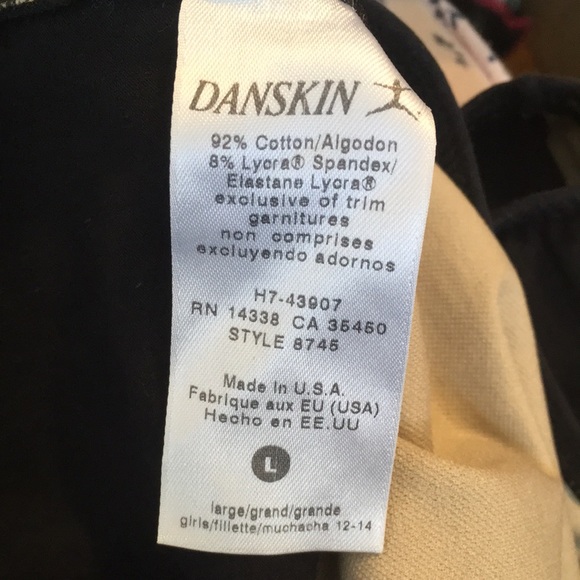 Danskin Cotton Tank Leotard - Picture 5 of 5